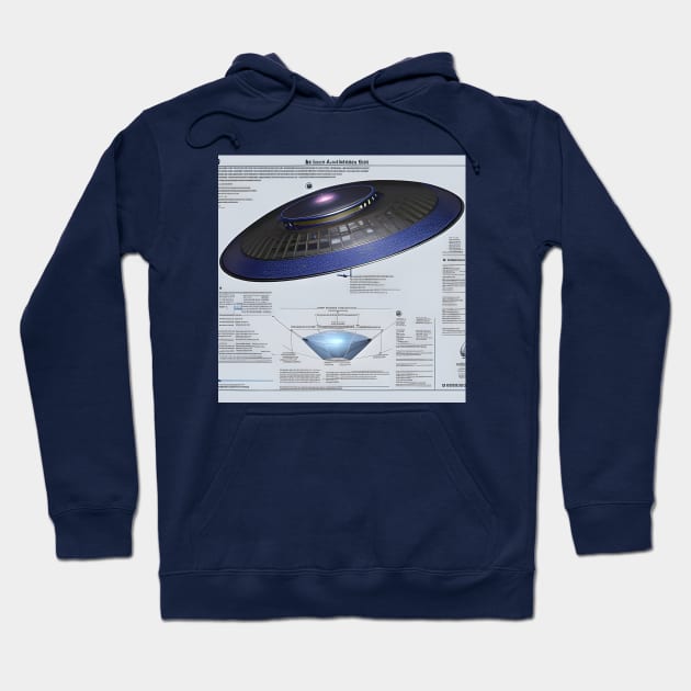 UFO Hoodie by AlienMirror